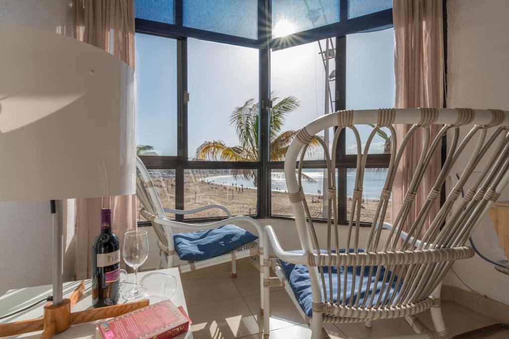 Апартаменты Apartamento Vista Las Canteras Лас-Пальмас-де-Гран-Канария Экстерьер фото